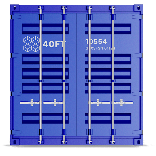 40ft storage container